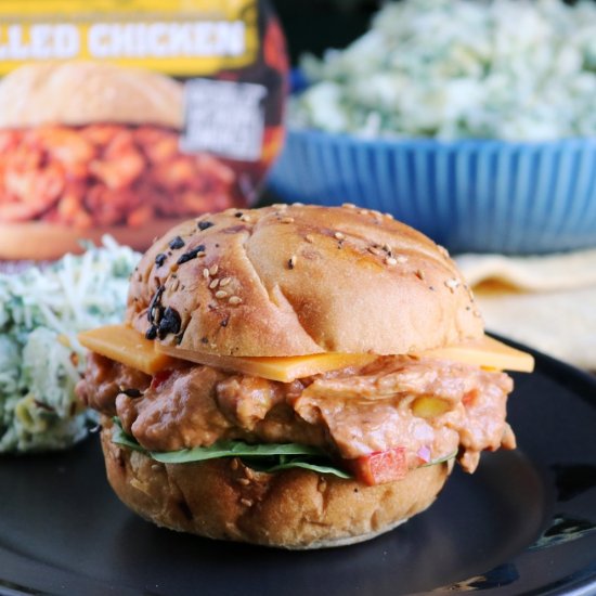 BBQ Chicken Salad Sandwiches