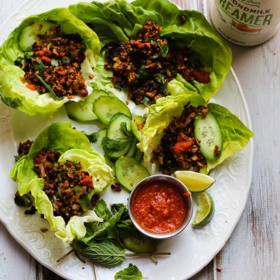 Vegan Cauliflower Larb