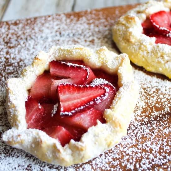 Mini Strawberry Galette