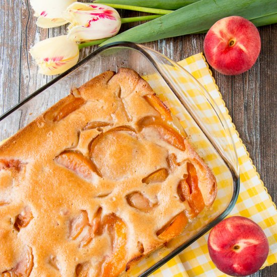 Easy Peach Cobbler