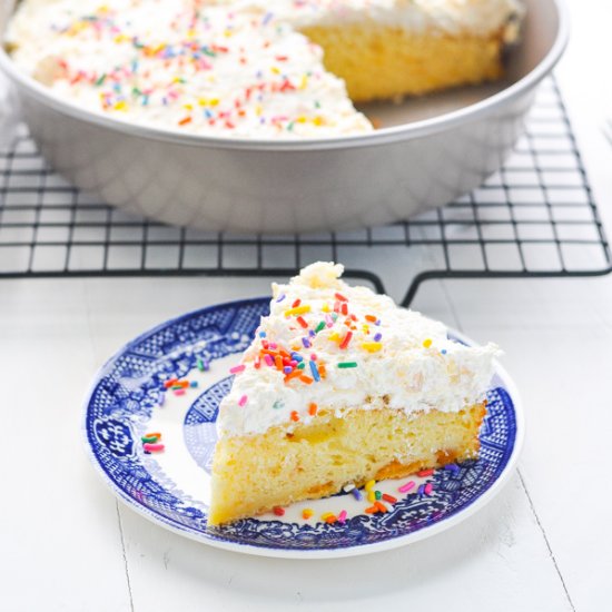 Orange Pineapple Fluff Cake