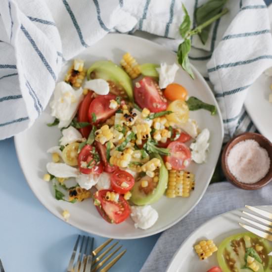 Corn Caprese Salad