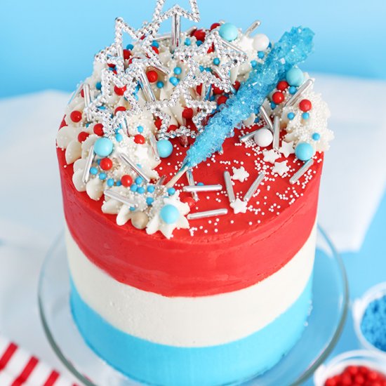 Rocket pop layer cake