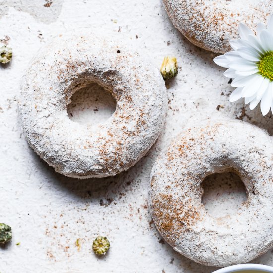 Baked  Cinnamon  Protein  Donuts