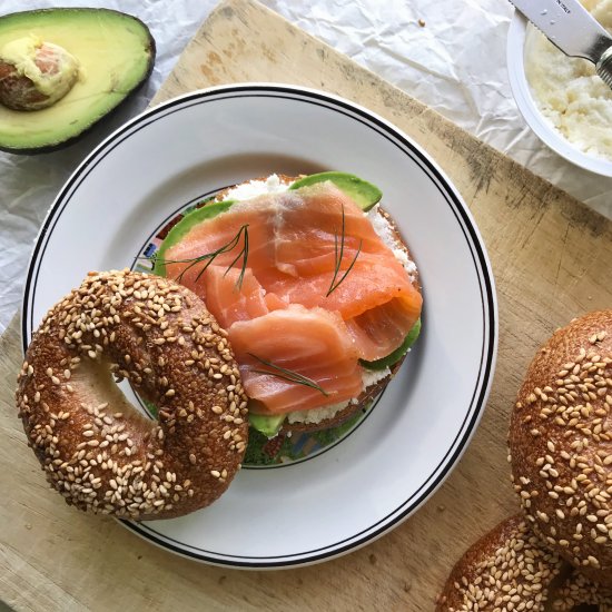 100% Naturally Leavened NY Bagels