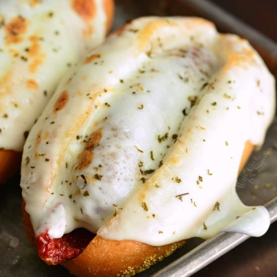 Tomato Mozzarella Sausage Hoagies