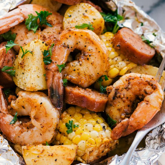 EASY SHRIMP FOIL PACKS