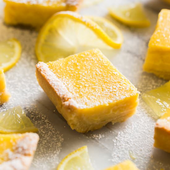 The Ultimate Paleo Lemon Bars