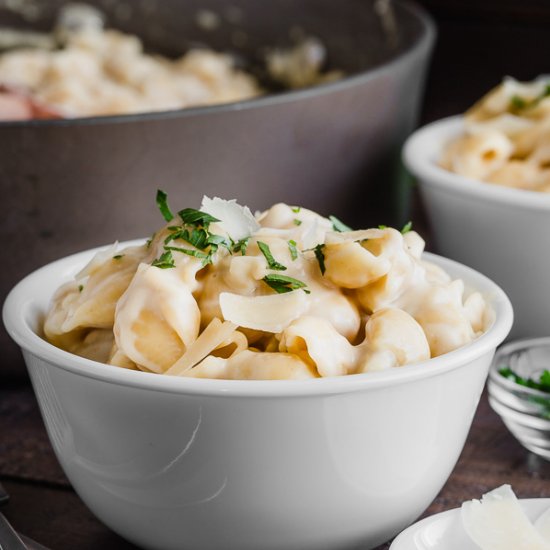 One Skillet Mac and Cheese