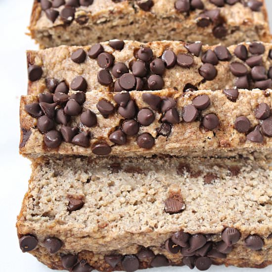 Vegan Chocolate Chip Banana Bread