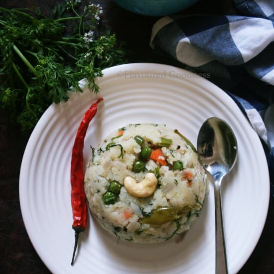 Vegetable Rava Upma