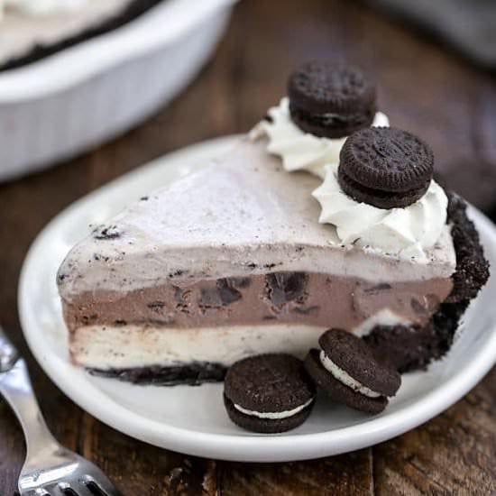 Layered Ice Cream Pie