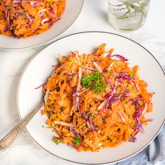 Skin Healing Shredded Carrot Salad