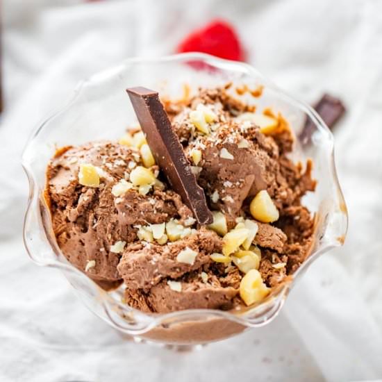 Homemade Chocolate Ice Cream