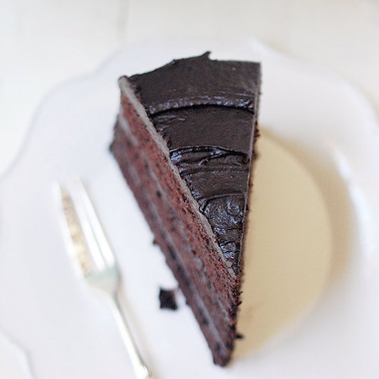 Salted caramel chocolate cake