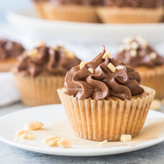 Peanut Butter Cupcakes