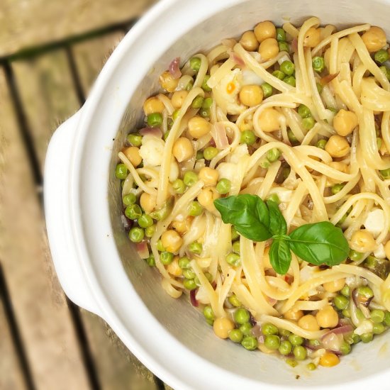 Lemon and Vegetable Pasta