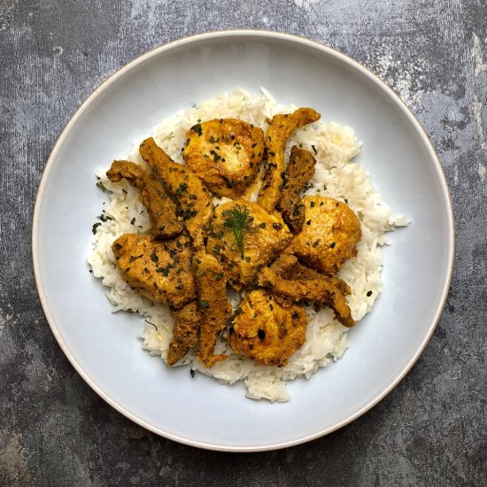 Lemon Hinted Curry Mixed Grill