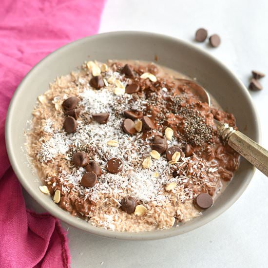 Midnight Mocha Oatmeal Bowl