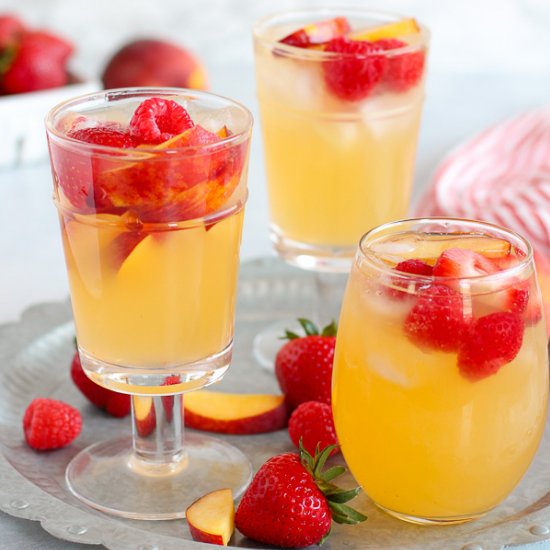 Peach Sangria