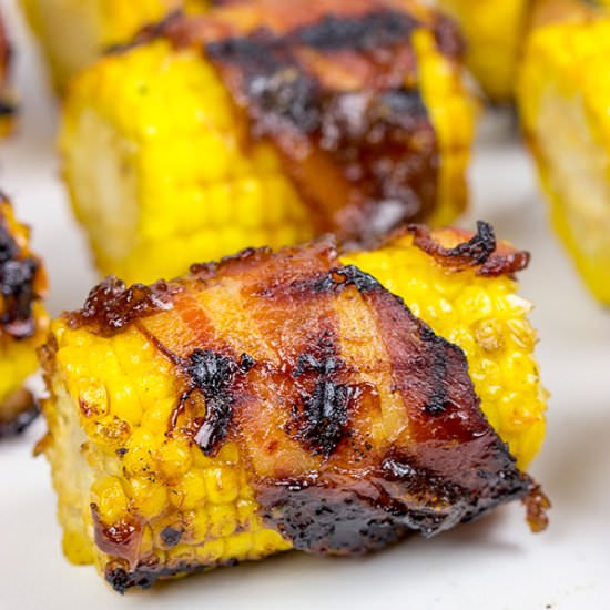 Bacon Wrapped Corn