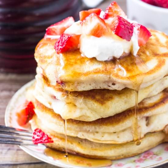 Strawberry Pancakes