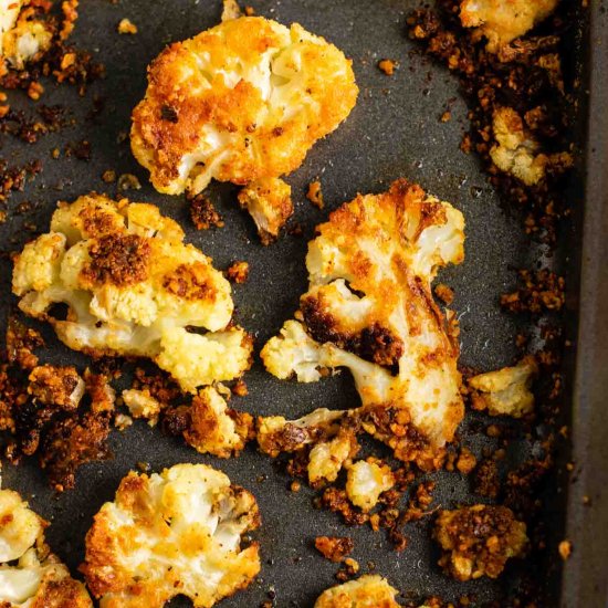 Parmesan Roasted Cauliflower