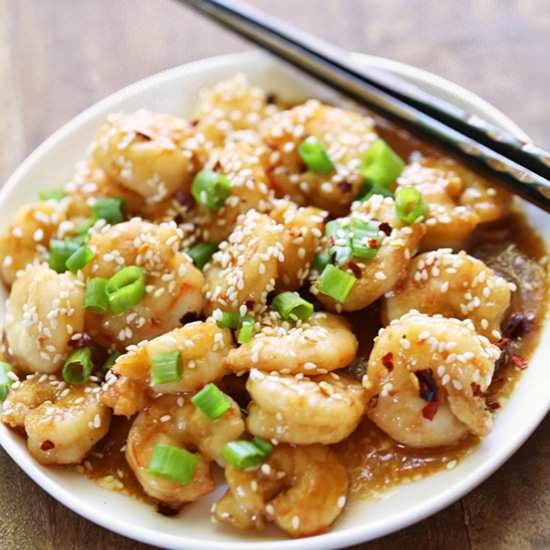 sesame shrimp