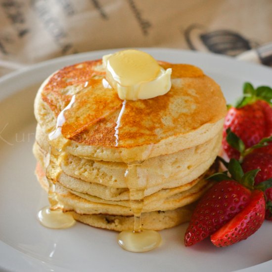 Whole wheat pancakes