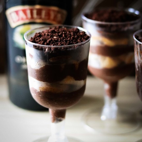 Baileys Hazelnut Chocolate Mousse