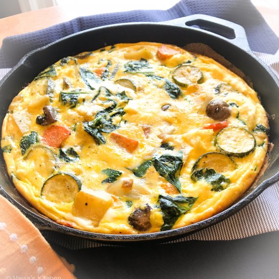 Roasted Vegetable Frittata