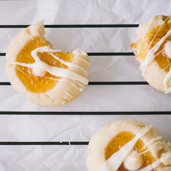 Peach Thumbprint Cookies