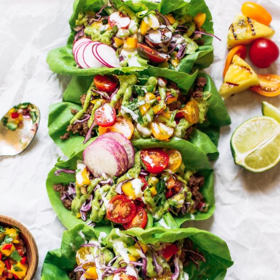 paleo lettuce taocs