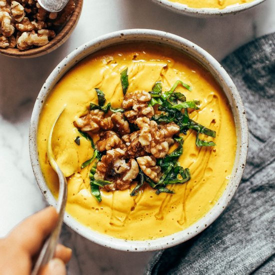 golden turmeric soup