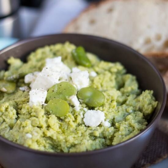 Feta & Broad Bean Dip