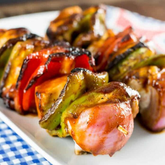 Barbecue Chicken Kabobs