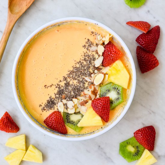 Mango Yogurt Smoothie Bowl