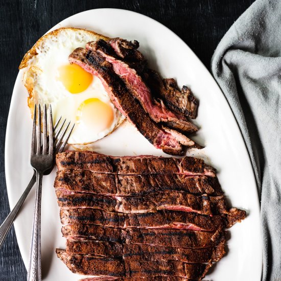 Cardamom Coffee Grilled Steak