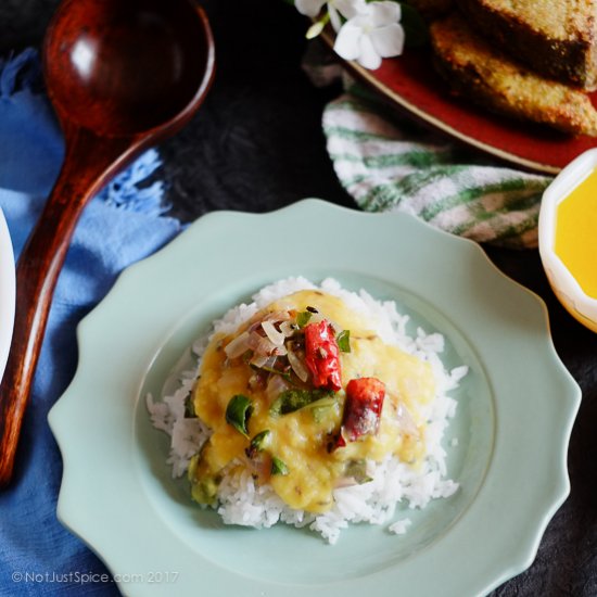 Vegan Yellow Lentil Curry