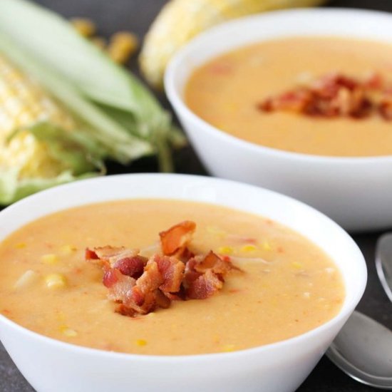 Corn Chowder with Bacon