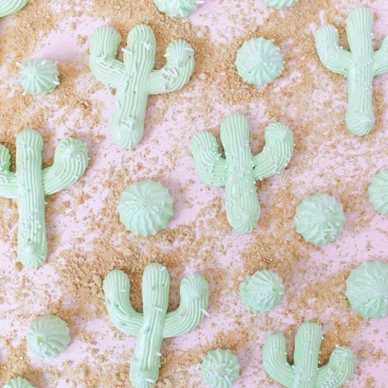 Cactus Meringues