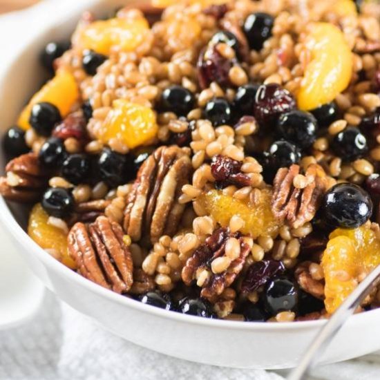 WHEAT BERRY SALAD