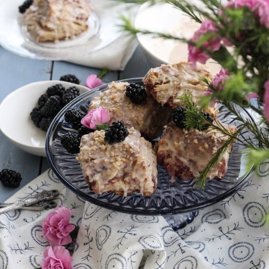 Blackberry Buttermilk Biscuits