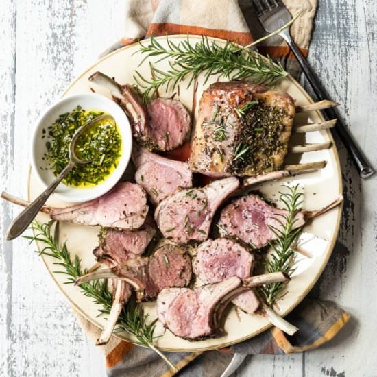 Roast Rack of Lamb