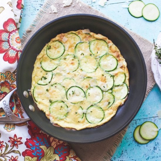 Zucchini-Thyme Frittata