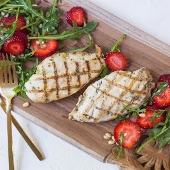 Chicken and Strawberry Salad