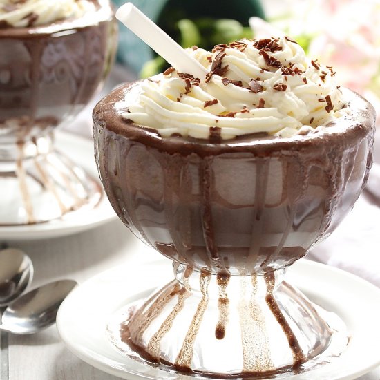 FROZEN HOT CHOCOLATE