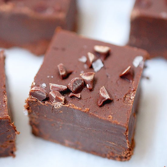 One bowl chocolate fudge