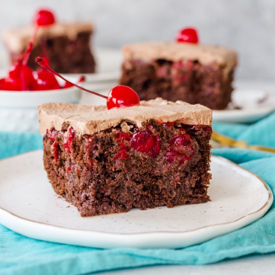 Easy Chocolate Cherry Cake