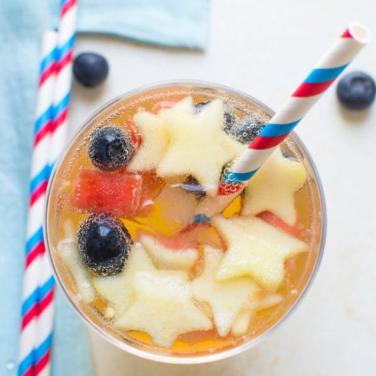 Red, White and Blue Sangria